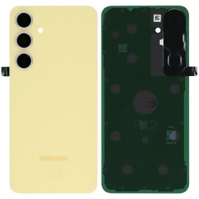 Tapa trasera para Samsung Galaxy S24 FE (amarilla) - original