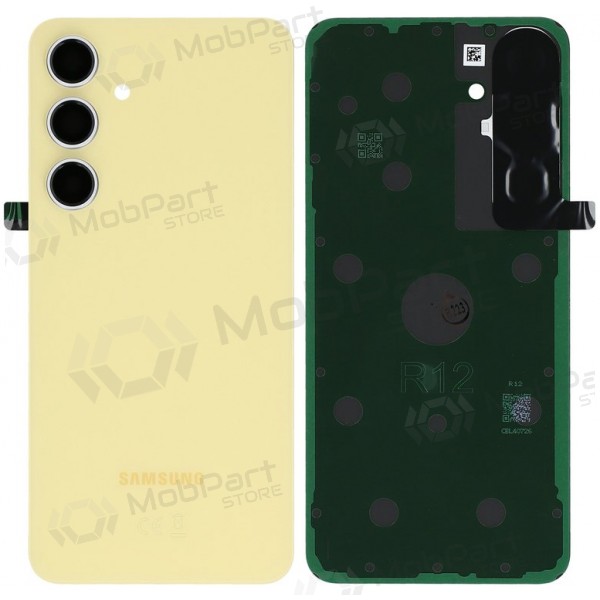 Tapa trasera para Samsung Galaxy S24 FE (amarilla) - original