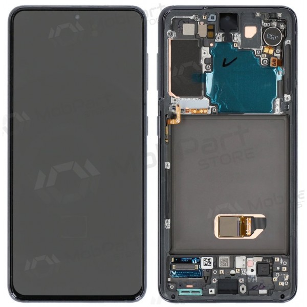 Pantalla Samsung Galaxy S21 5G (negra) (con marco) (OLED)
