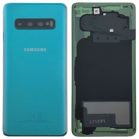 Samsung G973 Galaxy S10 tapa trasera de la batería verde (Prism Green) (usada grade C, original)