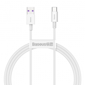 USB cable Baseus Superior Type-C 66W 1.0m (blanco) CATYS-02