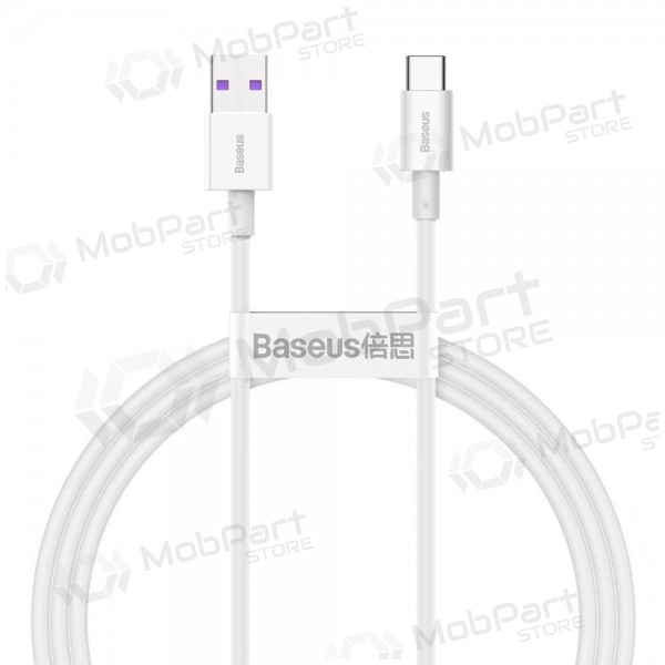 USB cable Baseus Superior Type-C 66W 1.0m (blanco) CATYS-02