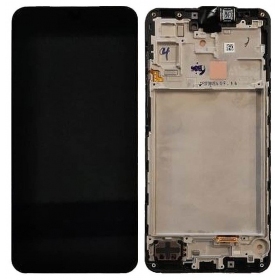 Samsung Galaxy A17 5G pantalla (negro) (con un marco) (original)