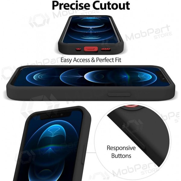 Funda para Apple iPhone 11 Pro Max Mercury - Silicone Case (negra)
