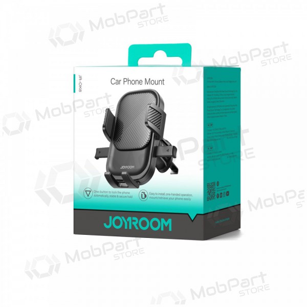Soporte para teléfono de coche Joyroom JR-OK6 (air vent) negro