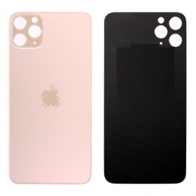 Apple iPhone 11 Pro tapa trasera de la batería (dorado) (bigger hole for camera)