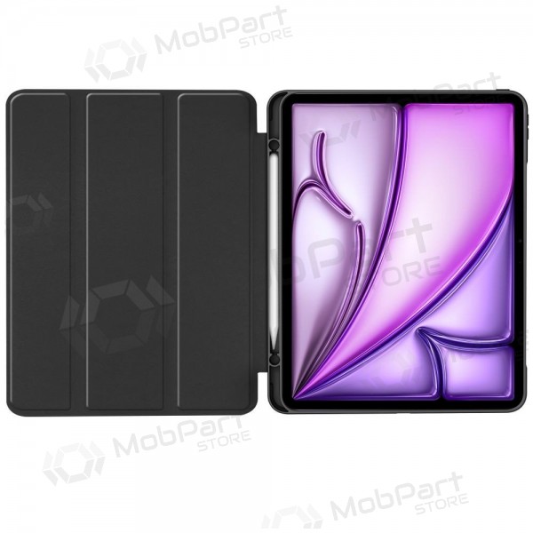 Funda para Apple iPad Air 13 M2 2024, M3 2025, M4 2026 - Tech-Protect SmartCase Pen Holder (negra)