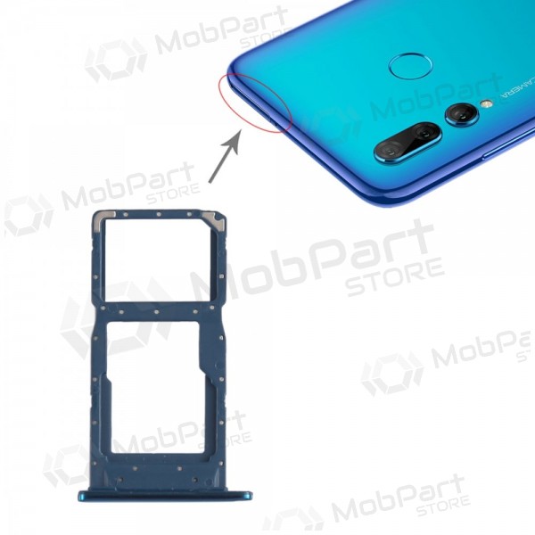Huawei P Smart 2019 Titular de la tarjeta SIM (azul) (original)