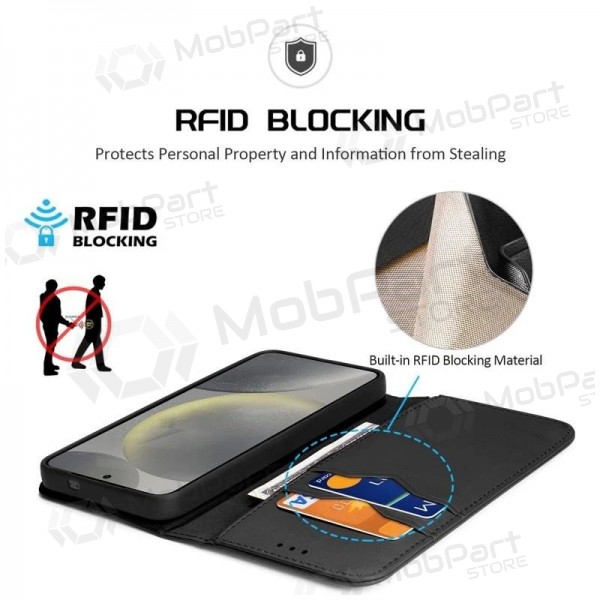 Funda para Samsung Galaxy S25 -Dux Ducis Hivo- (negra)