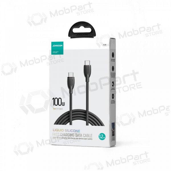 USB cable Joyroom SA29-CC5 USB-C to USB-C 100W 1.2m negro