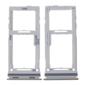 Samsung M526 Galaxy M52 5G Titular de la tarjeta SIM (blanco) (service pack) (original)