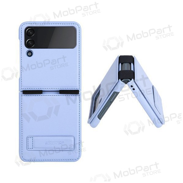 Funda para Samsung Galaxy Z Flip4 -Nillkin Leather- (violeta)