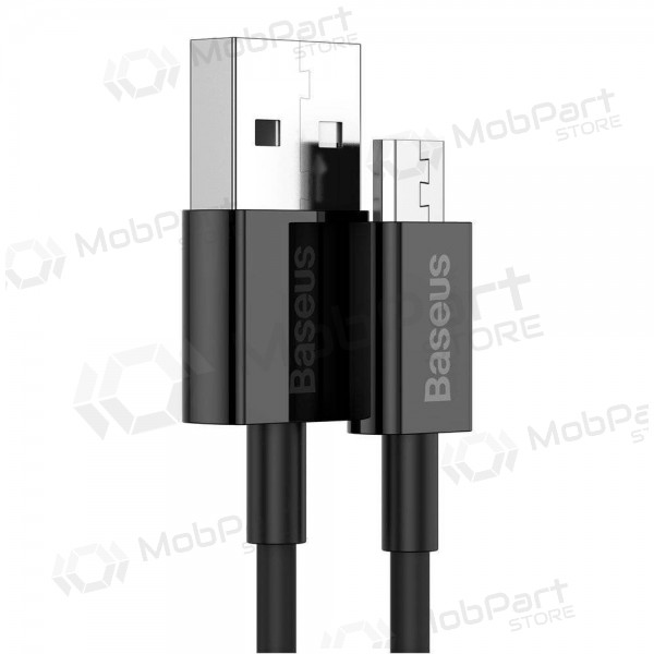 Cable USB Baseus Superior microUSB 2A 2.0m (negro) CAMYS-A01