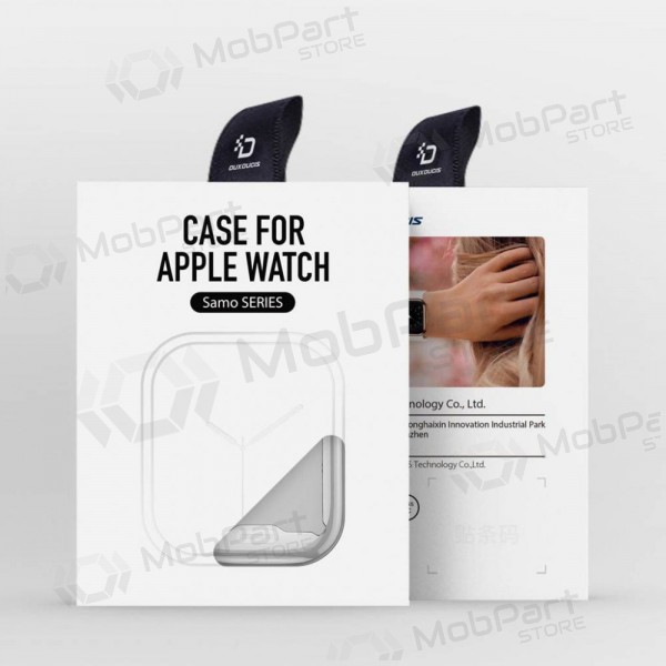 Protector de pantalla LCD / funda -Dux Ducis Samo- para Apple Watch 49mm (plateado)