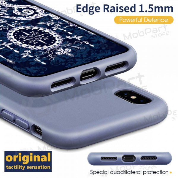 Funda para Apple iPhone 11 Pro - Liquid Silicone 2.0mm (gris lavanda)