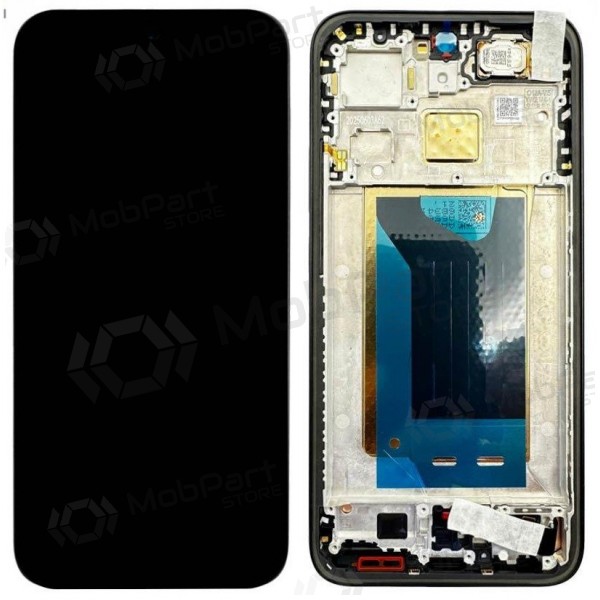 Pantalla Xiaomi 15T 5G (negra) (con marco) (original)