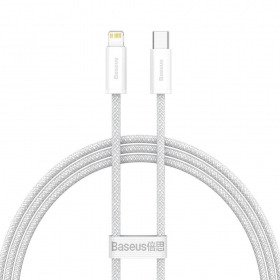 Cable Baseus Dynamic Type-C - Lightning 20W 1.0m (blanco) CALD000002
