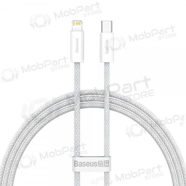 Cable Baseus Dynamic Type-C - Lightning 20W 1.0m (blanco) CALD000002