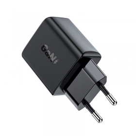 Cargador buitinis Acefast A21 30W GaN USB-C negro