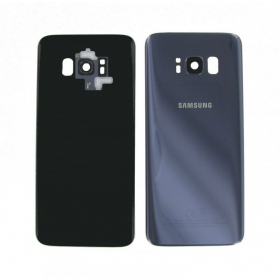 Samsung G955F Galaxy S8 Plus tapa trasera de la batería violetinė (Orchid grey) (usada grade B, original)