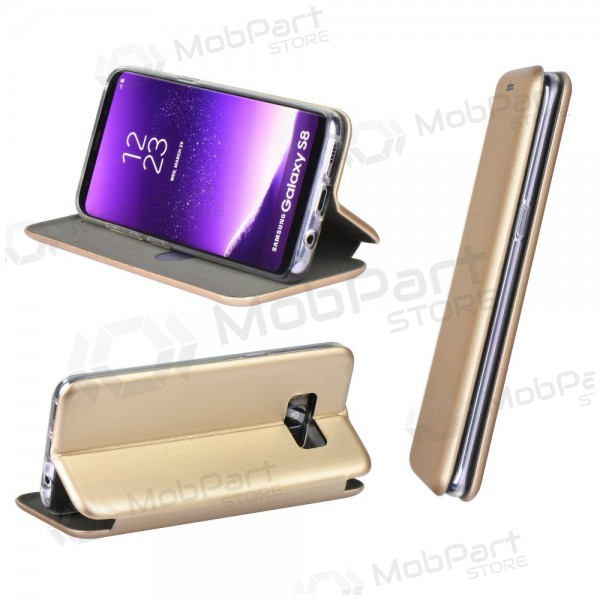 Funda para Apple iPhone 6 / 6S - Book Elegance (dorada)
