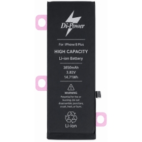 Batería Apple iPhone 8 Plus, acumulador Di-Power 3850 mAh (capacidad aumentada)