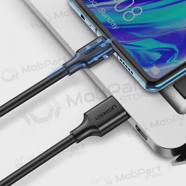 Cable USB-C Ugreen US184 USB-A a USB-C 1 m USB 3.2 Gen1 3 A negro