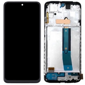 Pantalla para Xiaomi Redmi Note 11S / Poco M4 Pro 4G (gris) (con marco) (OLED)