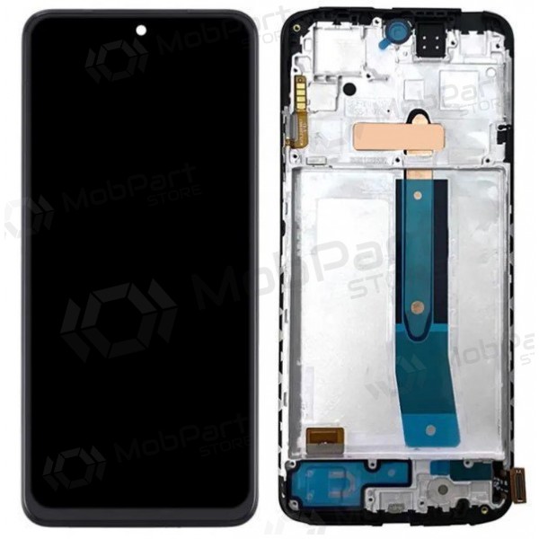 Pantalla para Xiaomi Redmi Note 11S / Poco M4 Pro 4G (gris) (con marco) (OLED)