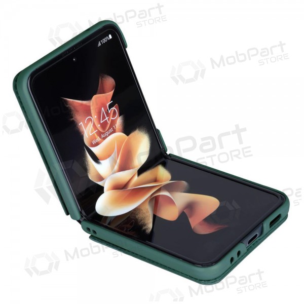 Funda para Samsung Galaxy Z Flip4 - Nillkin Leather (verde)