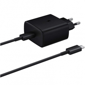 Cargador original Samsung EP-TA845 45W + Type-C cable 25W negro
