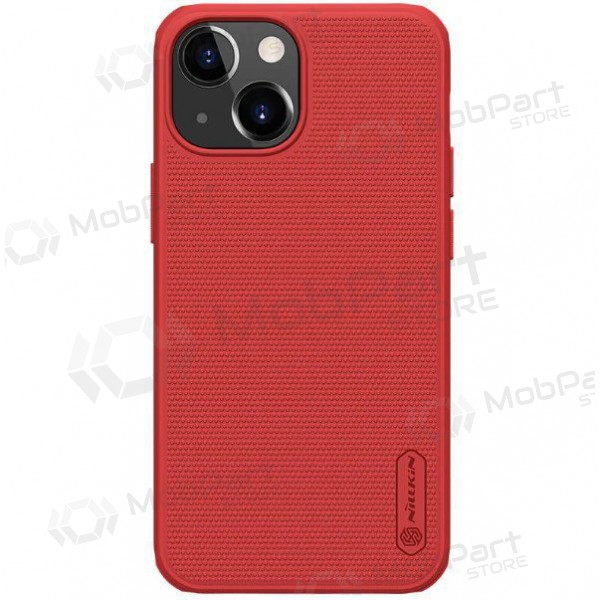 Apple iPhone 15 funda „Nillkin Frosted Shield“ (rojo)
