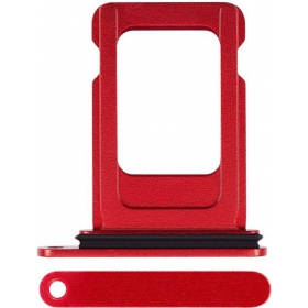 Apple iPhone 14, 14 Plus Titular de la tarjeta SIM (rojo)