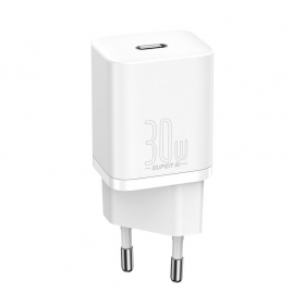 Cargador buitinis Baseus Super Si 30W blanco CCSUP-J02