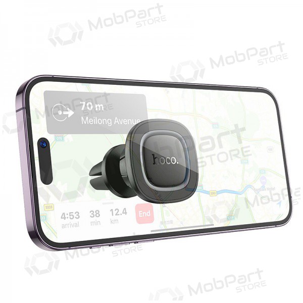 Soporte para teléfono de coche Hoco H72 (air vent) negro