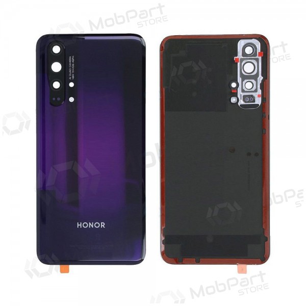 Huawei Honor 20 Pro tapa trasera de la batería negro (Phantom Black) (usada grade B, original)