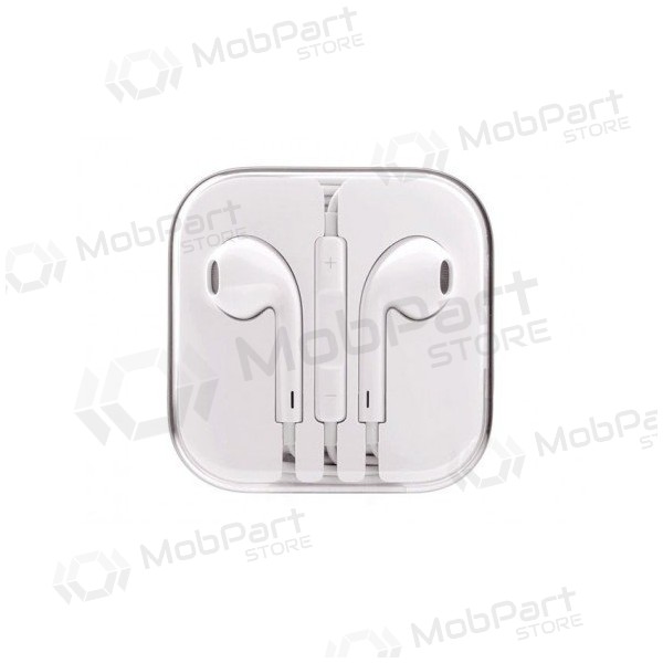 Manos libres Apple iPhone 5G / 5S / 5C / 6 / 6 Plus (Blanco)