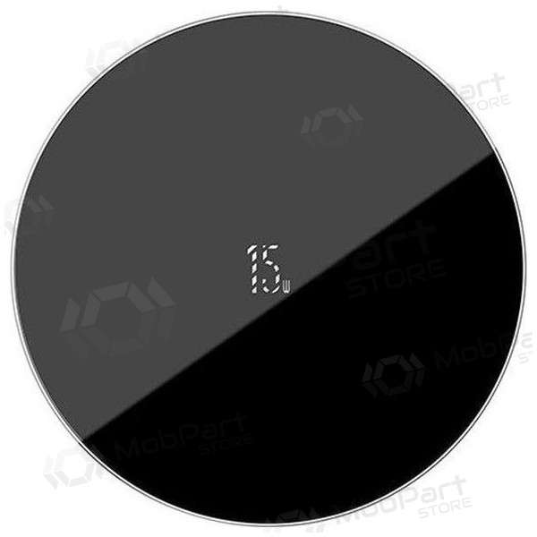 Cargador inalámbrica Baseus Simple Type-C (15W) WXJK-B01 (negro)