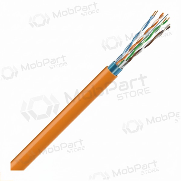 Cable de red LAN ECG FTP 6 (interior, apantallado, PVC/LSZH, 305m, 23AWG/0,56mm, B2ca(s1,d1,a1))