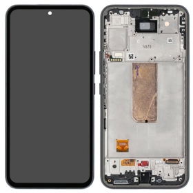 Samsung Galaxy A54 5G pantalla (grafitas) (con un marco) (original)