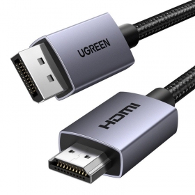 Cable HDMI Ugreen DP125 DisplayPort a HDMI 2 m 4K 30 Hz negro