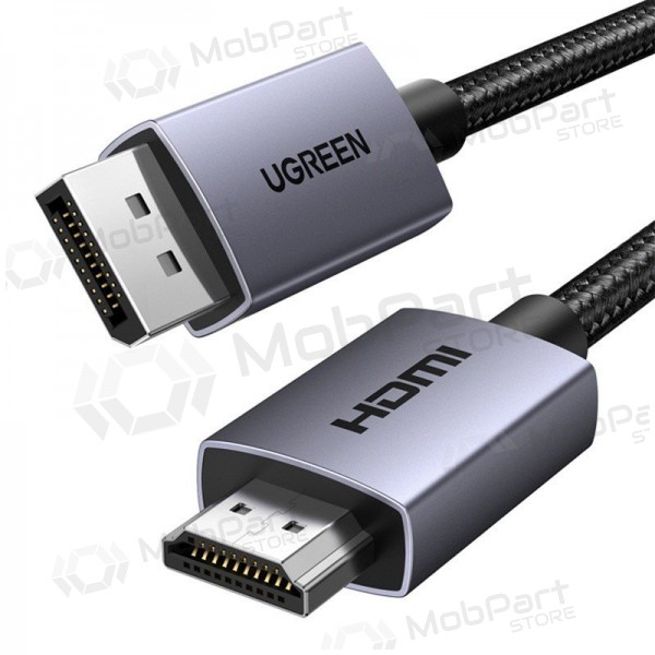 Cable HDMI Ugreen DP125 DisplayPort a HDMI 2 m 4K 30 Hz negro