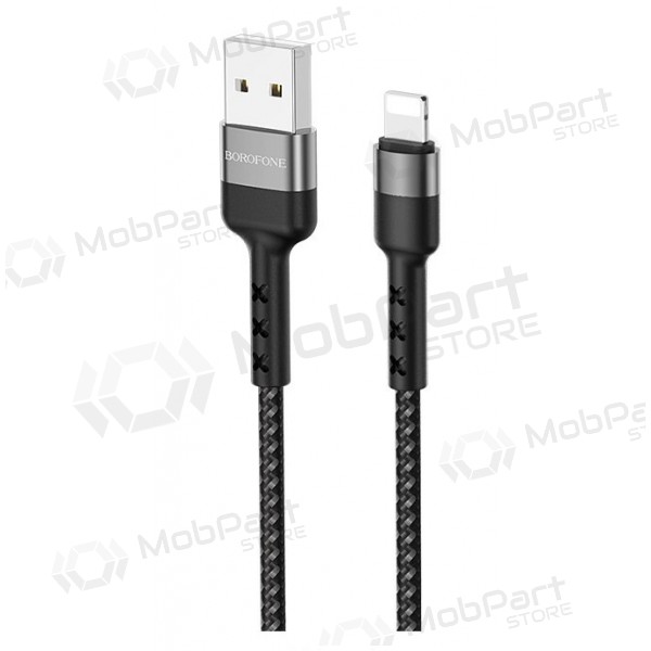 USB cable Borofone BX34 Lightning 1.0m (negro)