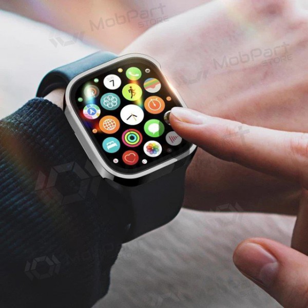 Protector de pantalla LCD / funda para Apple Watch 40mm - Dux Ducis Hamo (negro)