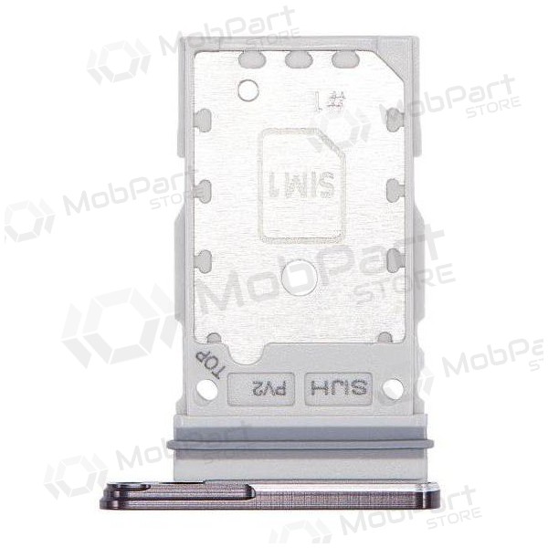 Samsung S908 Galaxy S22 Ultra Dual Titular de la tarjeta SIM (negro) (service pack) (original)