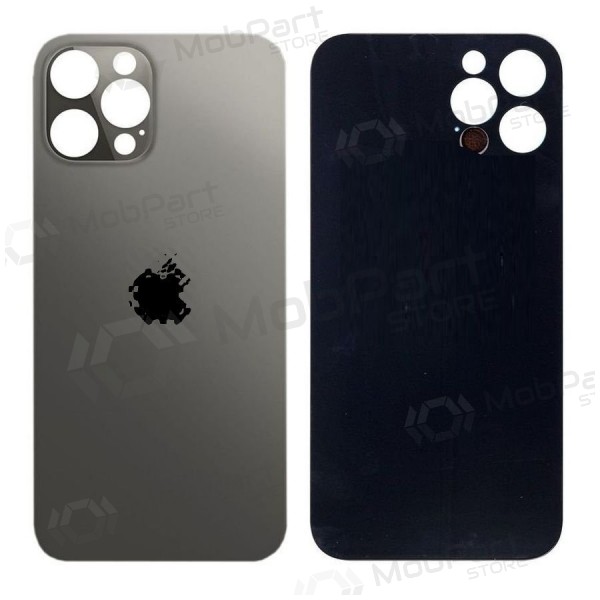 Tapa trasera para Apple iPhone 12 Pro Max (negra)