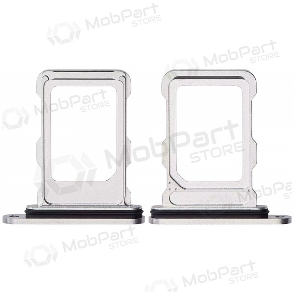 Soporte de tarjeta SIM para Apple iPhone 16 Pro, 16 Pro Max (blanco)