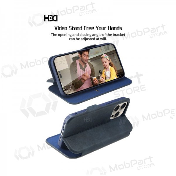 - HDD Classic Wallet Case funda para Samsung Galaxy A37 (azul)
