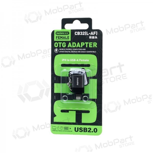 Adaptador Remax CB32 Lightning a USB-A OTG USB 2.0
