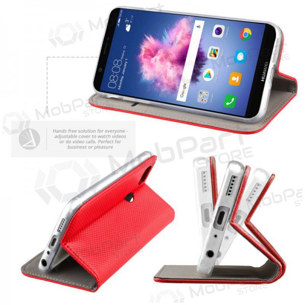 Funda para Apple iPhone 12 mini - Smart Magnet (rojo)